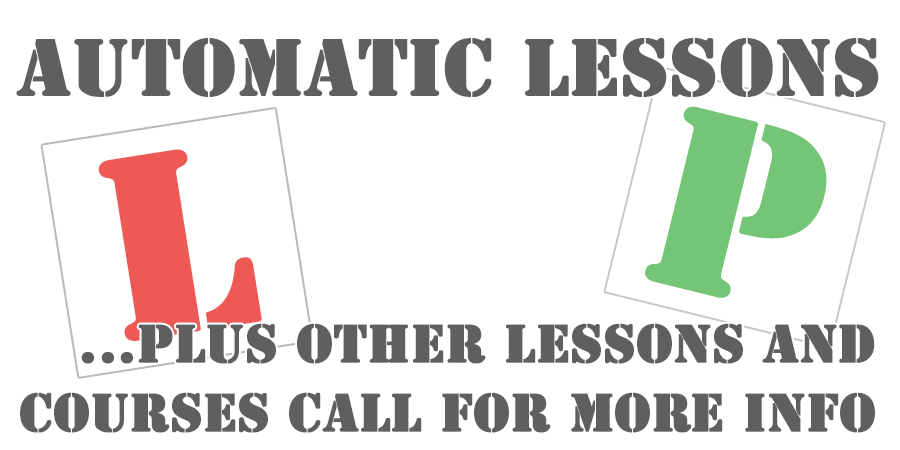 Automatic lessons available with Paisley Driving School!